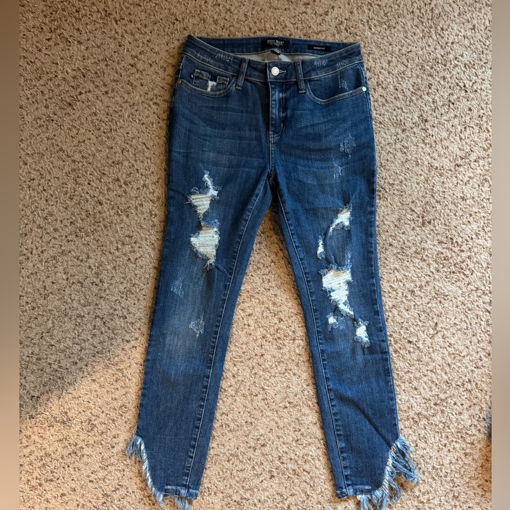Judy Blue Sharkbite Jean
